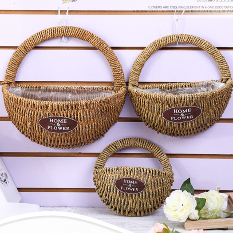 Handmade Floral Basket