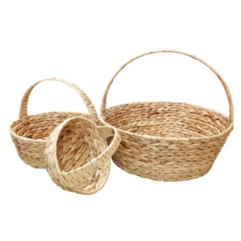 Water Hyacinth Basket with handle