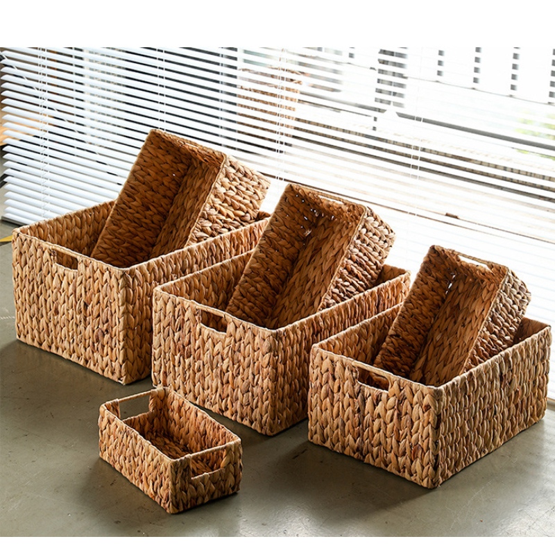 set of 3 Water Hyacinth Basket