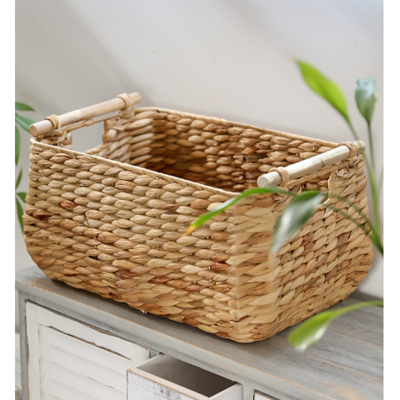 Set of 3 Water Hyacinth Storage Basket