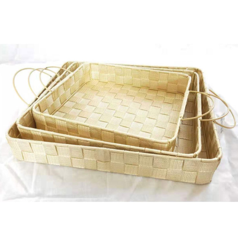 Handmade Polypropylene Fabric Storage Tray